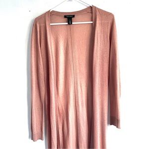 WHBM Blush Duster Cardigan size S